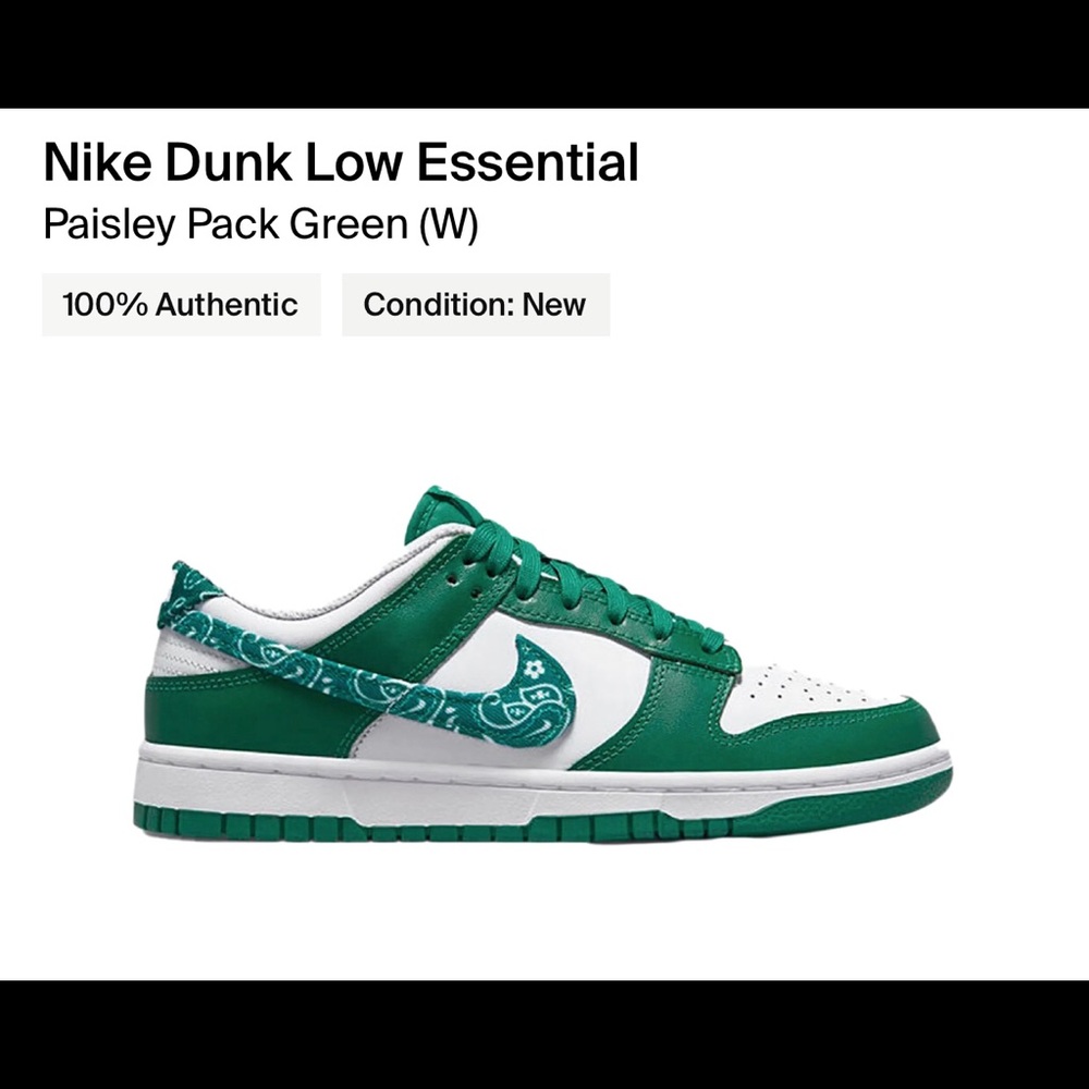 Nike Dunk Low Paisley